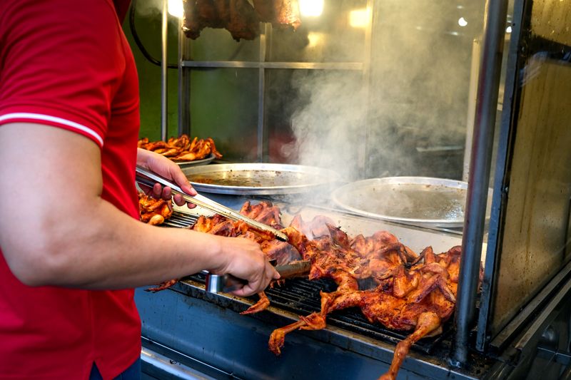 East coast wings restaurant kitchen crafting fresh wings